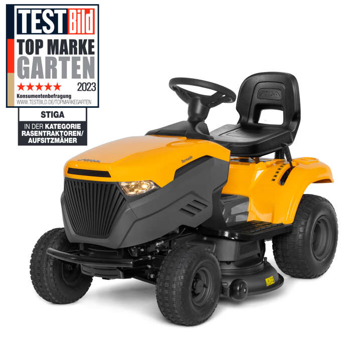 STIGA Benzin-Rasentraktor Tornado 398